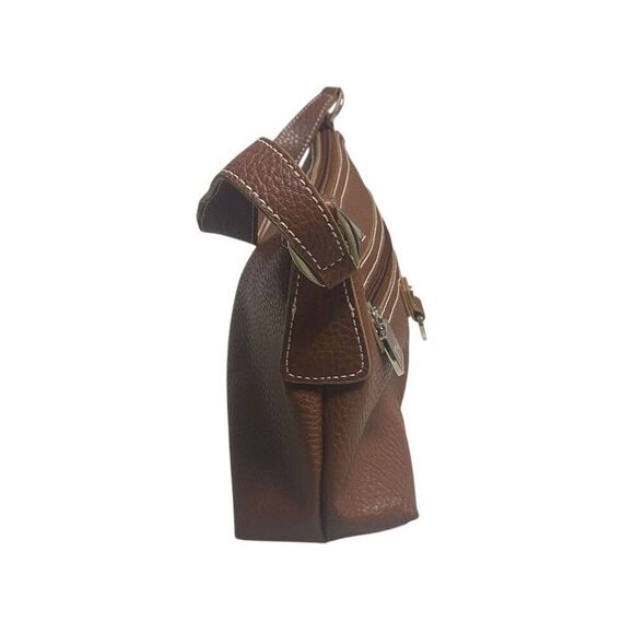 TOMMY HILFIGER Women’s Mini Shoulder Bag Tan 6X3X11.5 - Picture 2 of 12